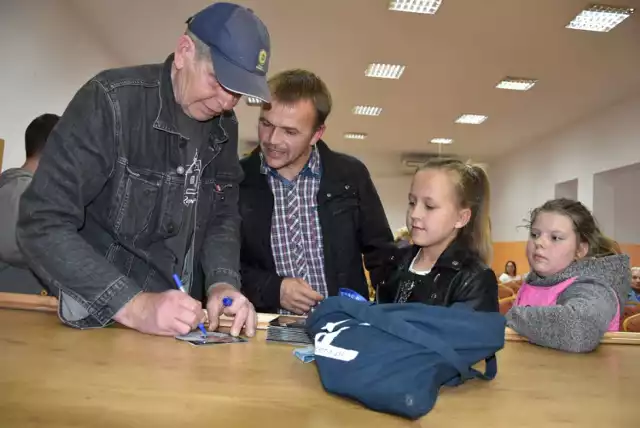 Lech Dyblik, aktor znany m.in. ze "Świata według Kiepskich", odwiedził Jarząbkowo