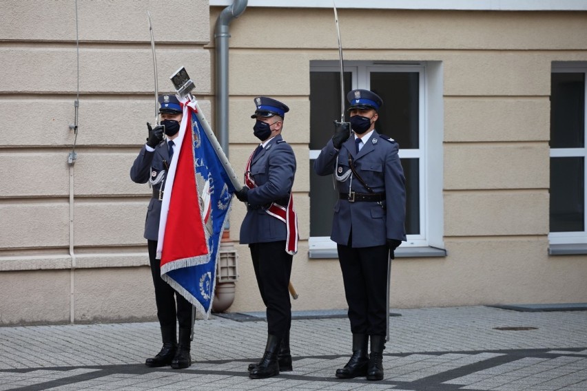 Policja w Grodzisku będzie mieć nowych funkcjonariuszy. Złożyli uroczyste ślubowanie