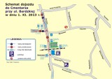 Cmentarz Ducha Świętego Bardzka na Wszystkich Świętych (JAK DOJECHAĆ, MAPA, PARKINGI)