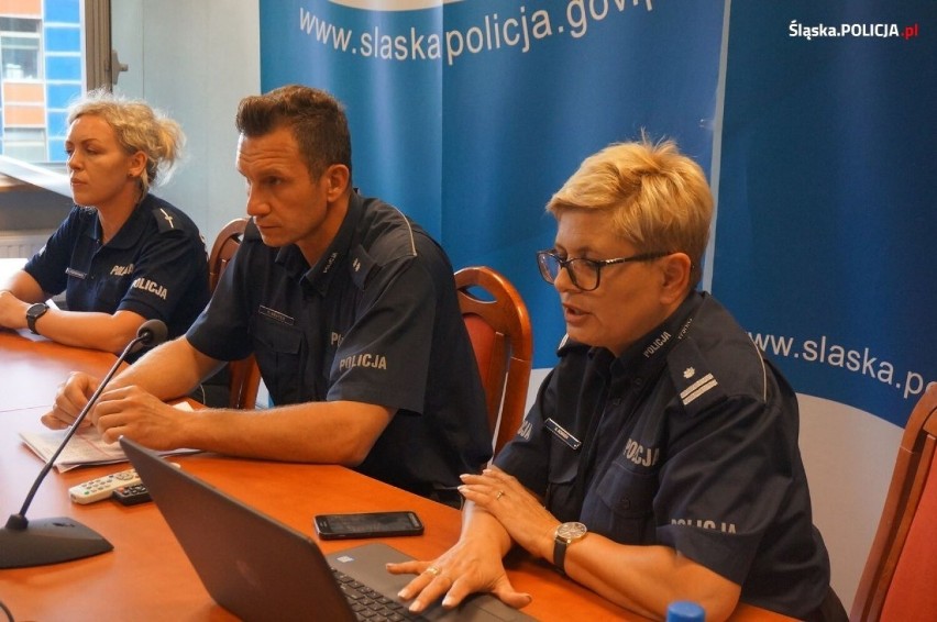 Mł. insp. Aleksandra Nowara po 29,5 roku pracy w śląskiej policji przeszła na emeryturę