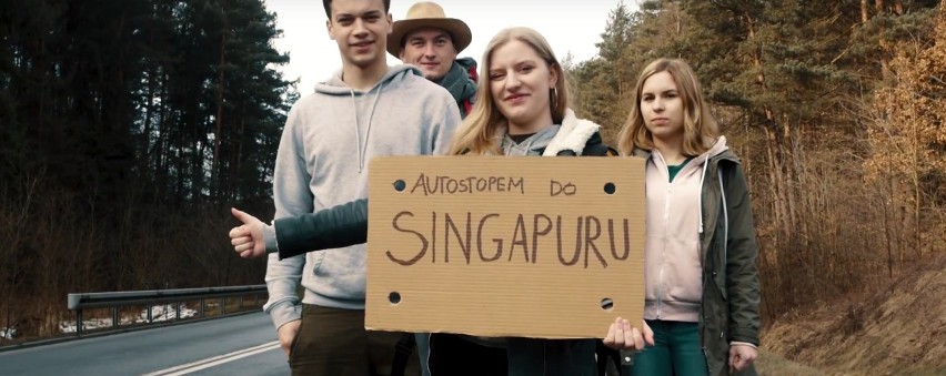 Autostopem do Singapuru z Piotrkowa - wśród podróżników Adam...