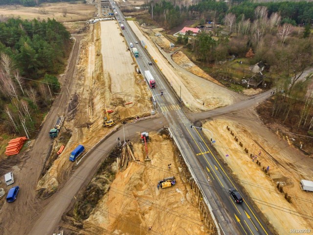 Budowa autostrady A1 Radomsko - granica woj. śląskiego [GRUDZIEŃ 2019]