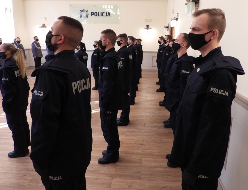 Nowi policjanci ślubowali w Opolu.