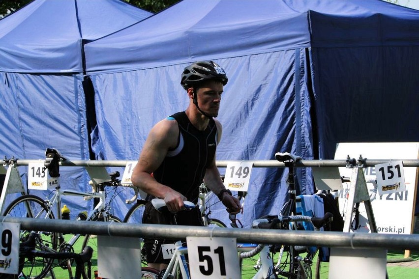 Triathlon Sieraków 2012 - Rower [GALERIA]
