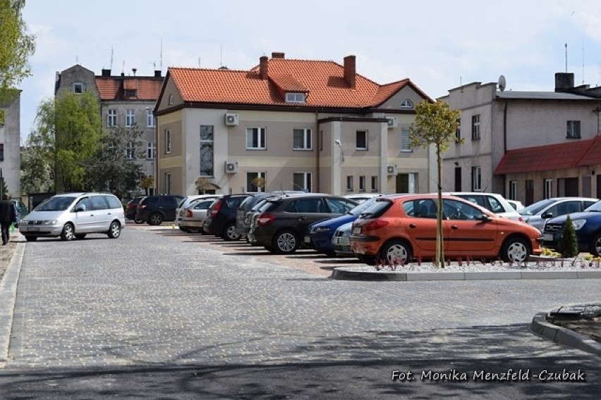 Krotoszyn: Parking przy Urzędzie Miejskim już otwarty dla petentów [ZDJĘCIA]