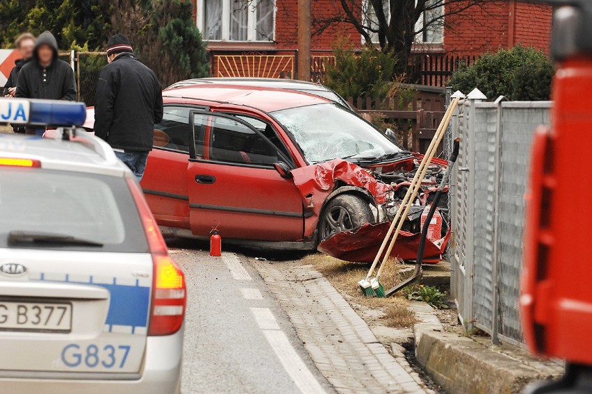 Groźny wypadek w Barcicach