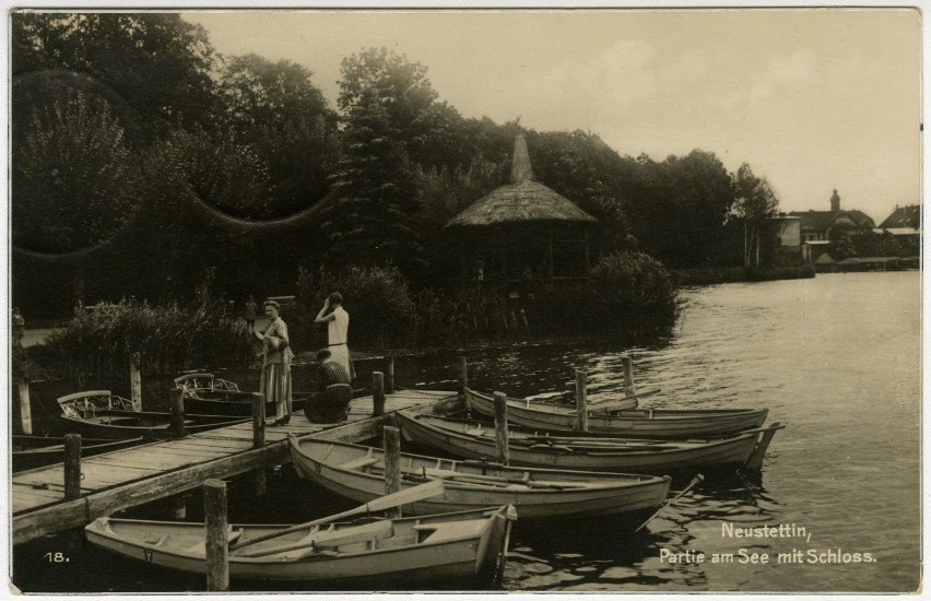 Szczecinecki park z początków XX wieku