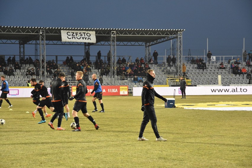 Raków Częstochowa - Chrobry Głogów 1:0 Lider nie zwalnia tempa ZDJĘCIA  z meczu