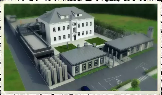 Wizualizacja budynku Muzeum Żołnierzy Wyklętych w Ostrołęce