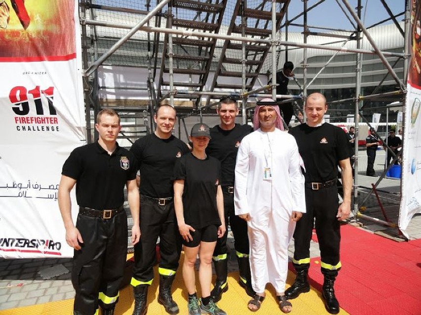 Strażacy w Abu Dhabi. Nasi ustanowili nieoficjalny rekord...