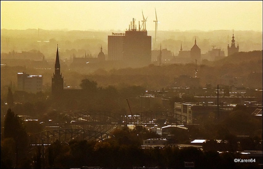 Jesienna panorama Gdańska