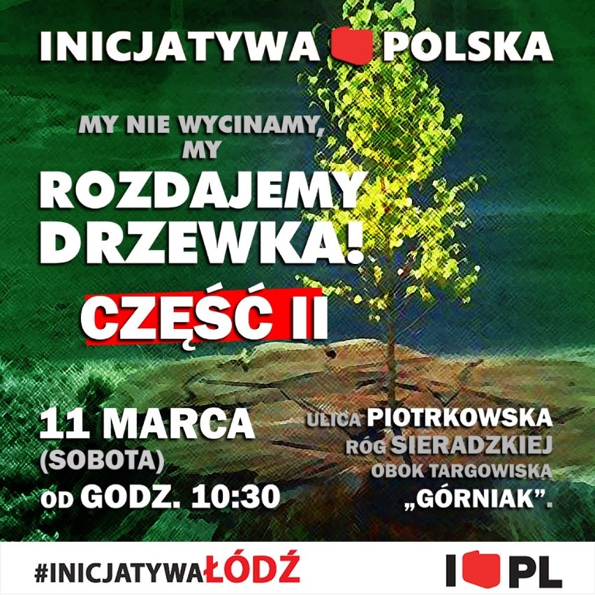 Inicjatywa Polska rozdaje drzewka
