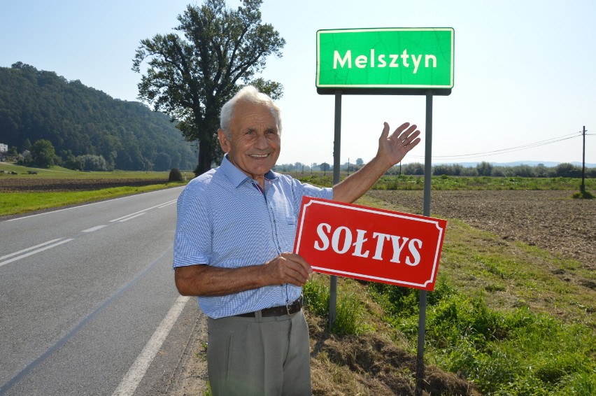 Józef Franczyk już od blisko 40 lat jest sołtysem Melsztyna...
