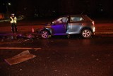 Wypadek drogowy na ul. Wieniawskiego