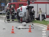 Wrocław: Groźna stłuczka na Zaporoskiej (ZDJĘCIA)