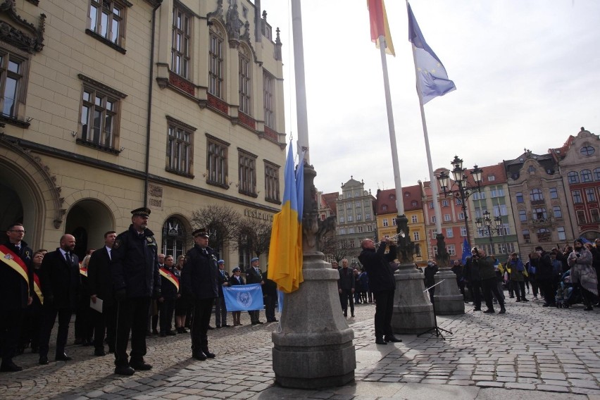 Wrocław solidarny z Ukrainą