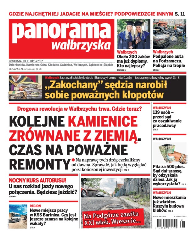 Panorama Wałbrzyska wydanie z 10 lipca 2017 r.