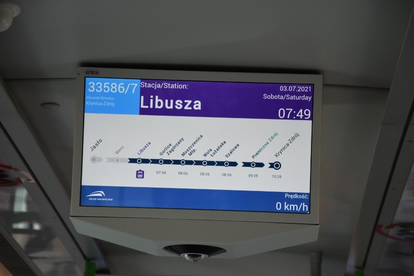 Od 2 lipca zacznie kursować Włóczykij, czyli pociąg do Krynicy-Zdroju. Podróż z Gorlic potrwa ponad dwie godziny