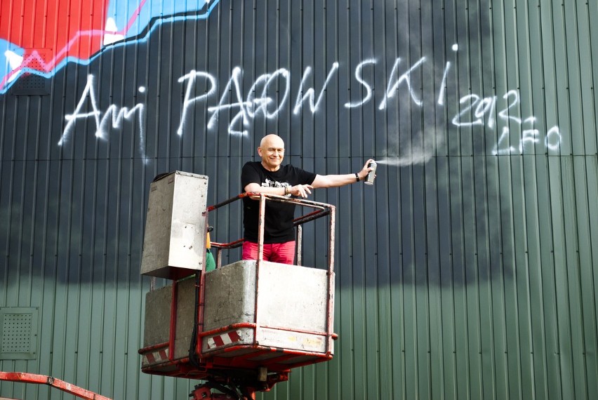 Life Festival Oświęcim 2012: zobacz mural Andrzeja Pągowskiego i koncert Dżemu [ZDJĘCIA]