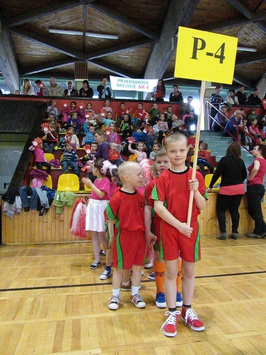 Szymon, Oskar i Kamil reprezentowali Przedszkole nr 4