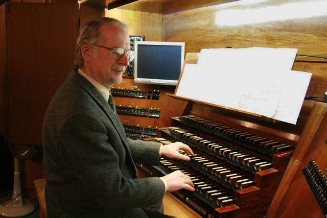 Czeski organista Michał Novenko grał w łódzkiej katedrze
