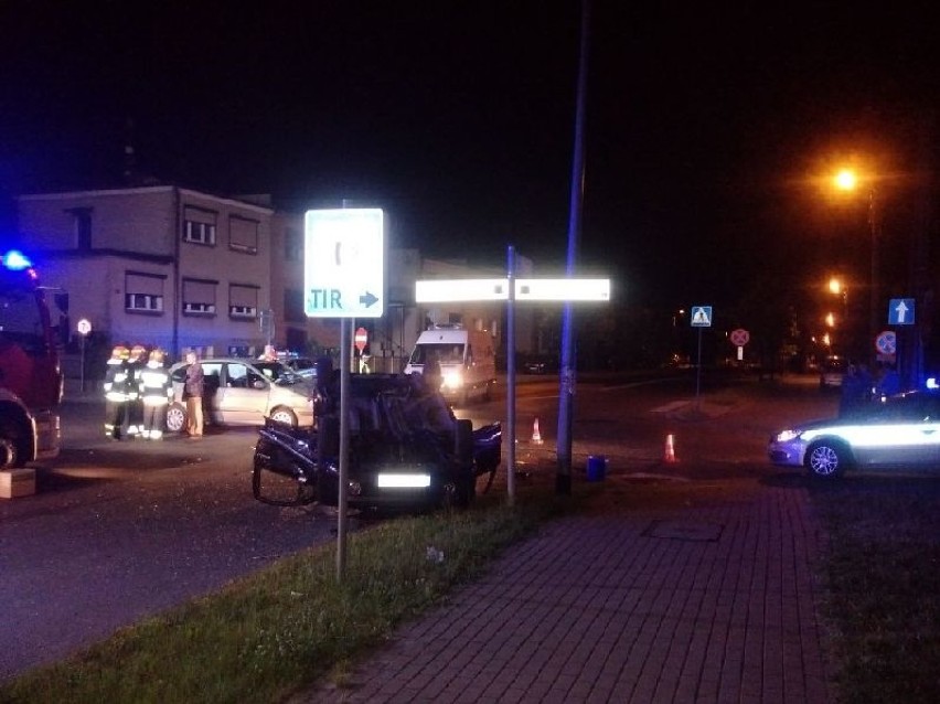 Wypadek na skrzyżowaniu ulic: Witosa i Tartacznej w Krotoszynie