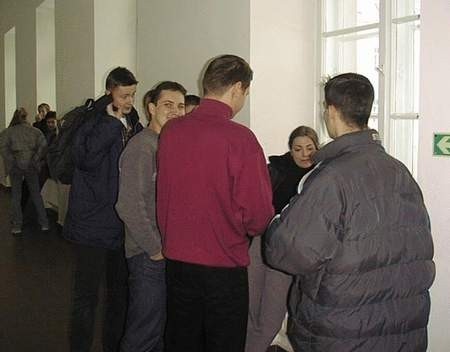 Według studentów PWSZ propozycje ministra Marka Belki najbardziej uderzą w młodzież wiejską.	Fot. Mirosław KOWALSKI