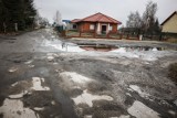 Dziury, kałuże i wyrwy –  to nie polna droga, ale ulica Iwana Kryłowa w Lesznie. Tu łatwo można uszkodzić samochód