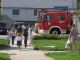 Wrocław: Pożar w garażu przy ul. Kukuczki (ZDJĘCIA)