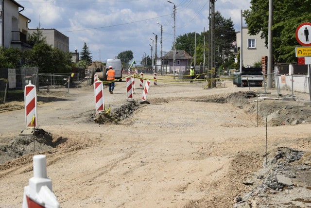 Budowa wiaduktu w Skierniewicach w ciągu ulic Piłsudskiego i Zwierzynieckiej