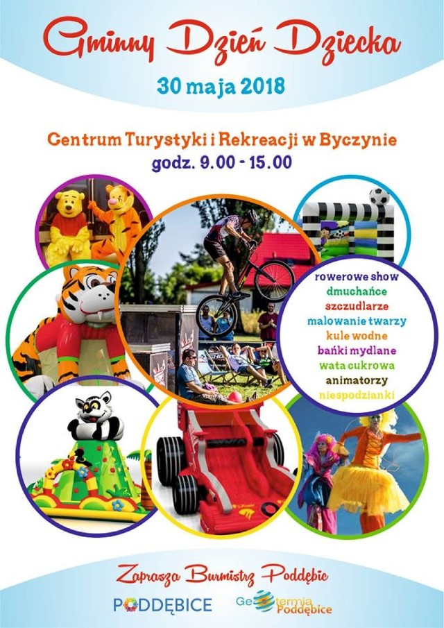 Gminny Dzień Dziecka w Centrum Turystyki i Rekreacji w Byczynie