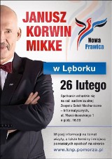 Lębork. Janusz Korwin-Mikke, lider Kongresu Nowej Prawicy spotka się z lęborczanami