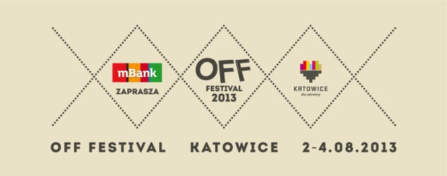 Logo tegorocznej edycji OFF Festival w Katowicach