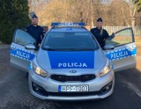 Konopnica. Policjanci pomogli nieprzytomnemu mężczyźnie