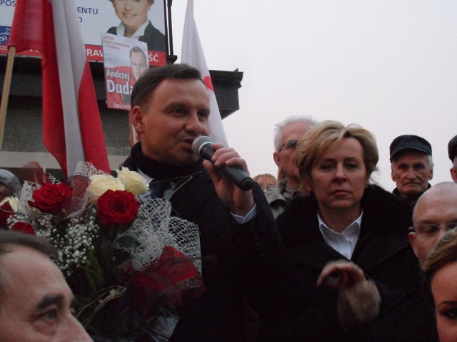 Andrzej Duda odwiedził Myszków.