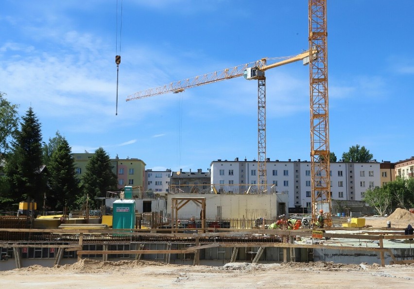 Trwa budowa "Domu na Mariackiej" na Plantach w Radomiu. Zobacz aktualny postęp prac