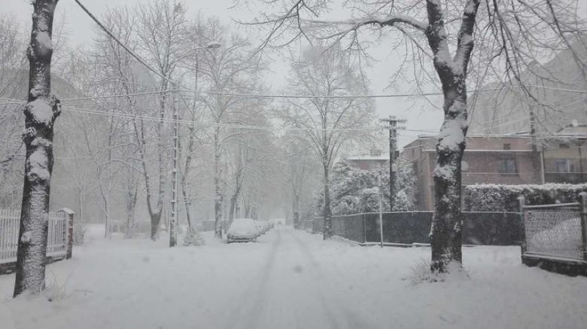 Śląskie: Tragiczne warunki i chaos na drogach [ZDJĘCIA] Zamiecie śnieżne we wtorek!