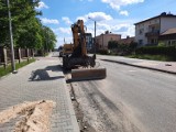 Remont ulicy Kościowa w Radomsku będzie trwał dłużej. Termin zakończenia prac przesunięty