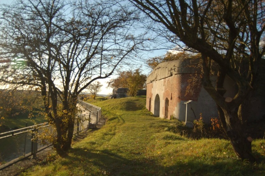 Fort XI Duńkowiczki Twierdzy Przemyśl w jesiennej szacie...