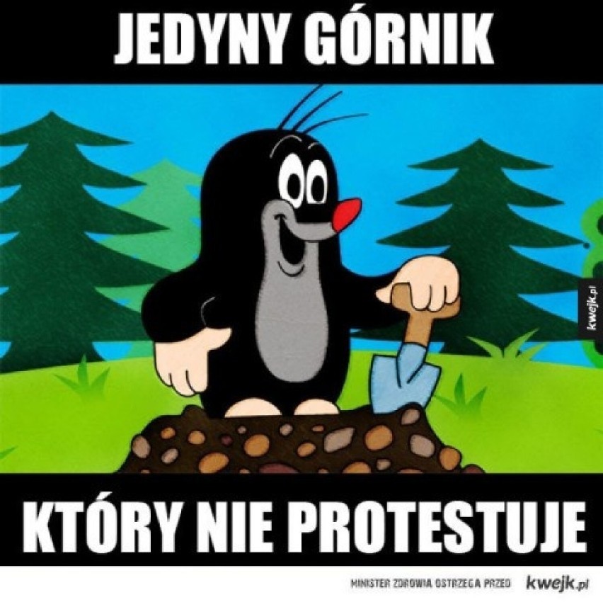 Zobacz NAJLEPSZE memy o górnikach! Protesty, podwyżki i związki zawodowe... Z czego śmieje się Internet?