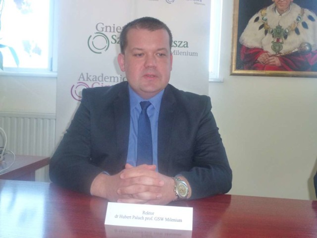 Dr Hubert Paluch, rektor GSW Milenium