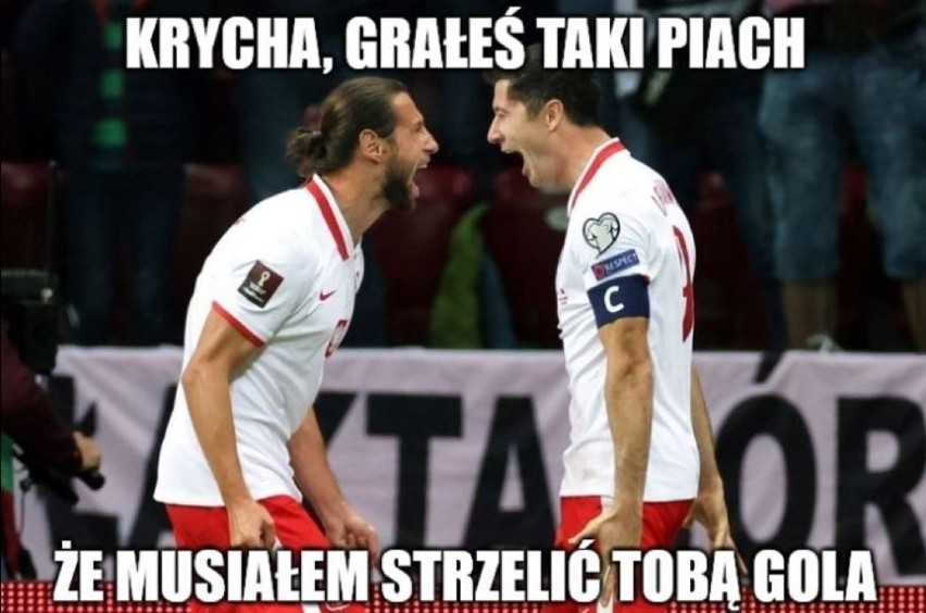 Memy po meczu Polska - Albania. Lewy strzela gola Krychowiakiem. Albo: Lewy Buksa mamy fuksa 5.09