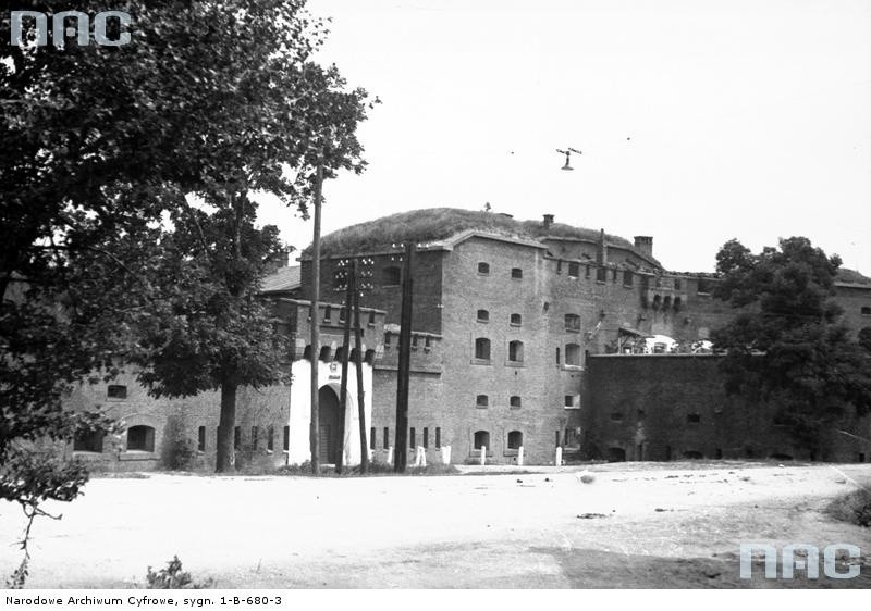 Więzienie przy ulicy Kamiennej w Krakowie, 1934 rok....