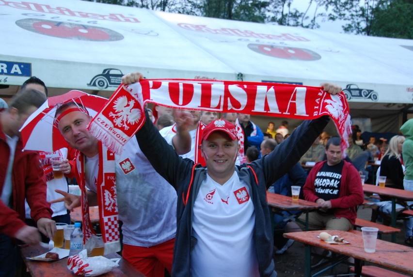 Euro 2012: Polska - Rosja w strefie kibica w Będzinie [ZDJĘCIA]