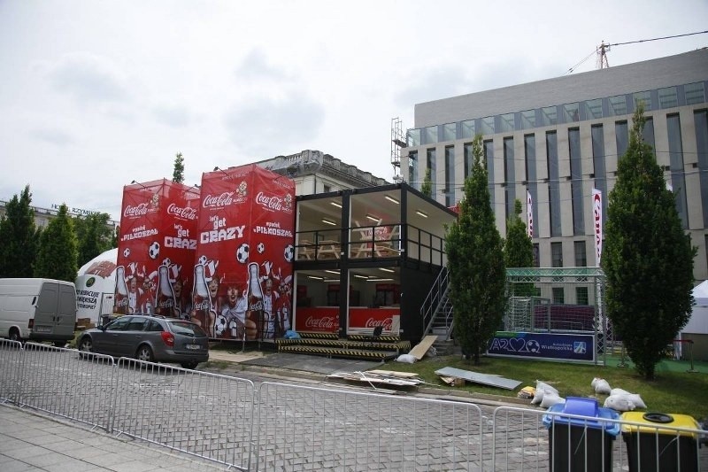 Poznań: Strefa Kibica na Euro 2012 prawie gotowa [ZDJĘCIA]