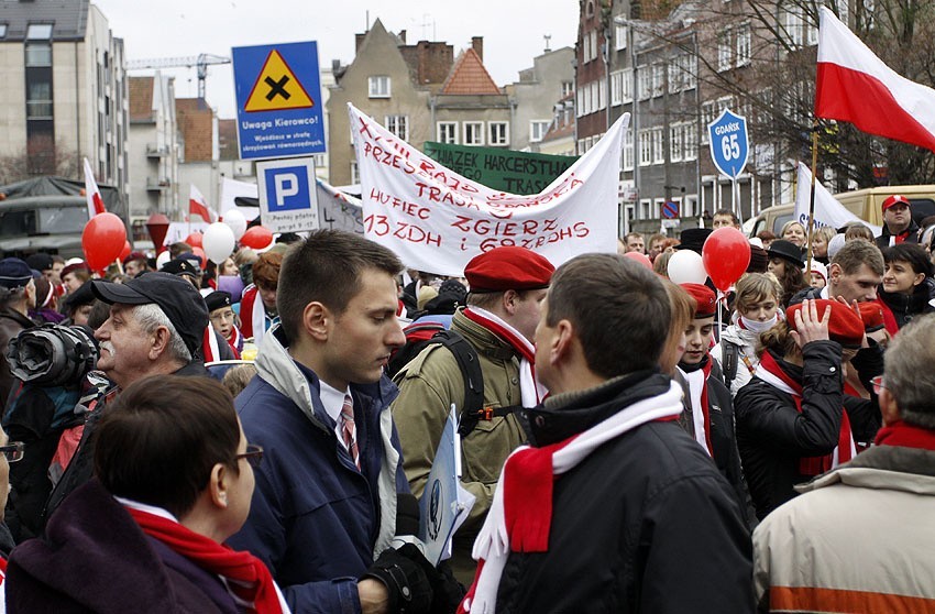 Parada Niepodległości w Gdańsku