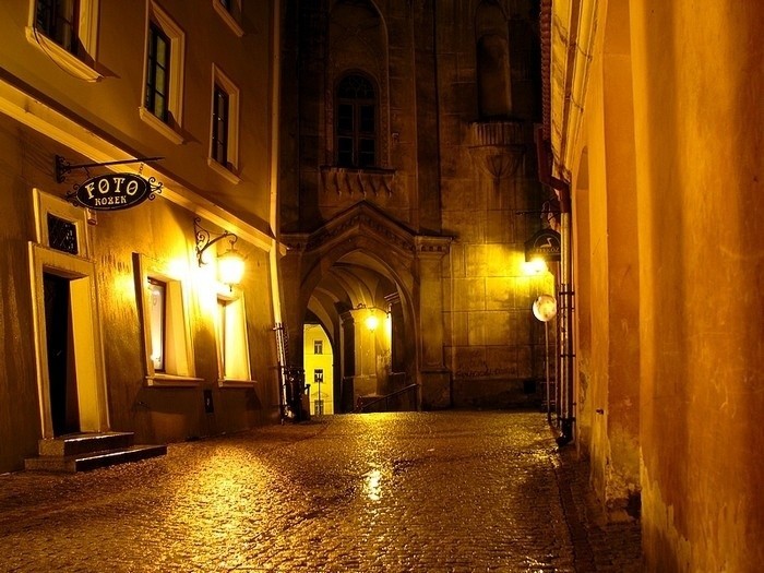 Lublin by night