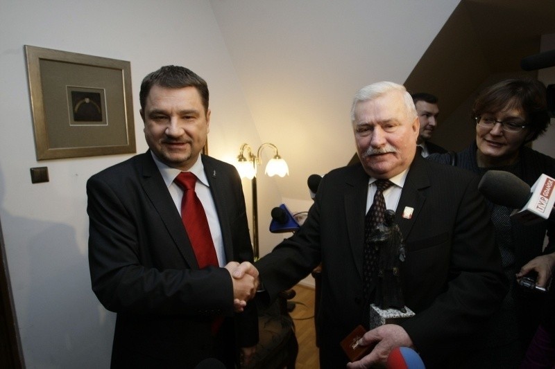 Piotr Duda odwiedził Lecha Wałęsę