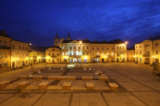 Starówka w Piotrkowie Trybunalskim.