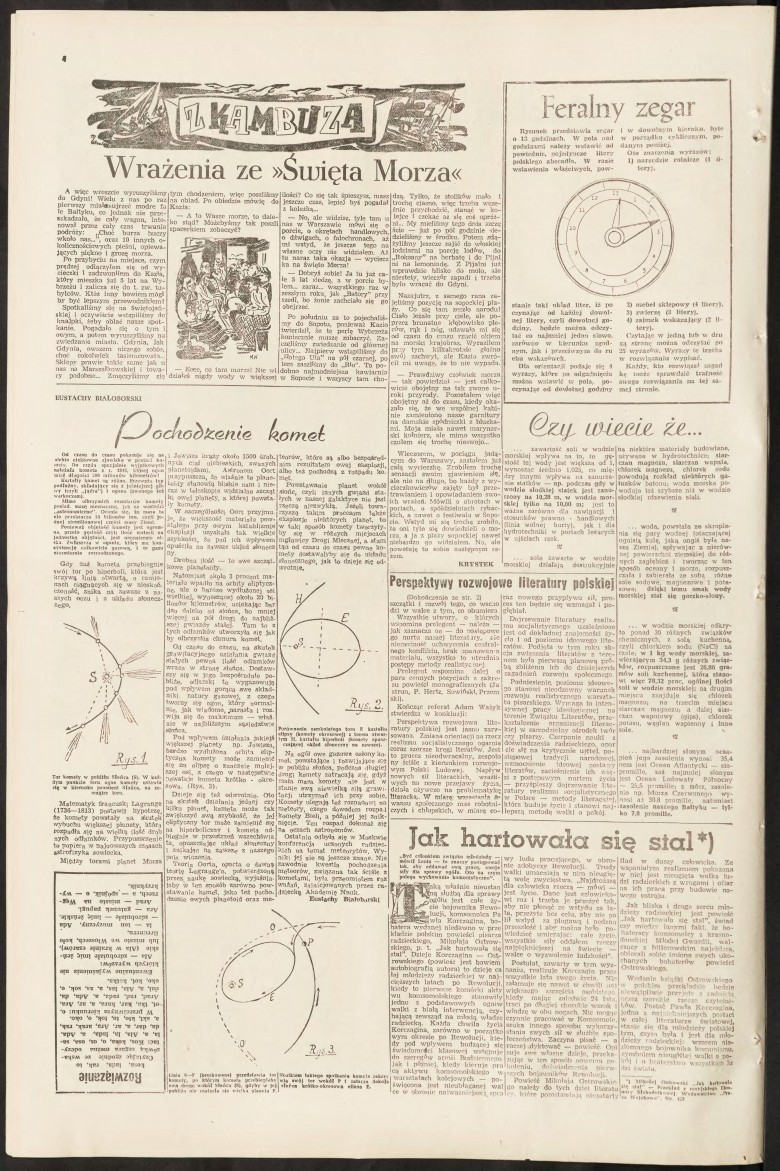Archiwalne Rejsy z 1950 r.: Magazyn Rejsy z lipca, sierpnia i września 1950 r. [ZDJĘCIA, PDF-Y]